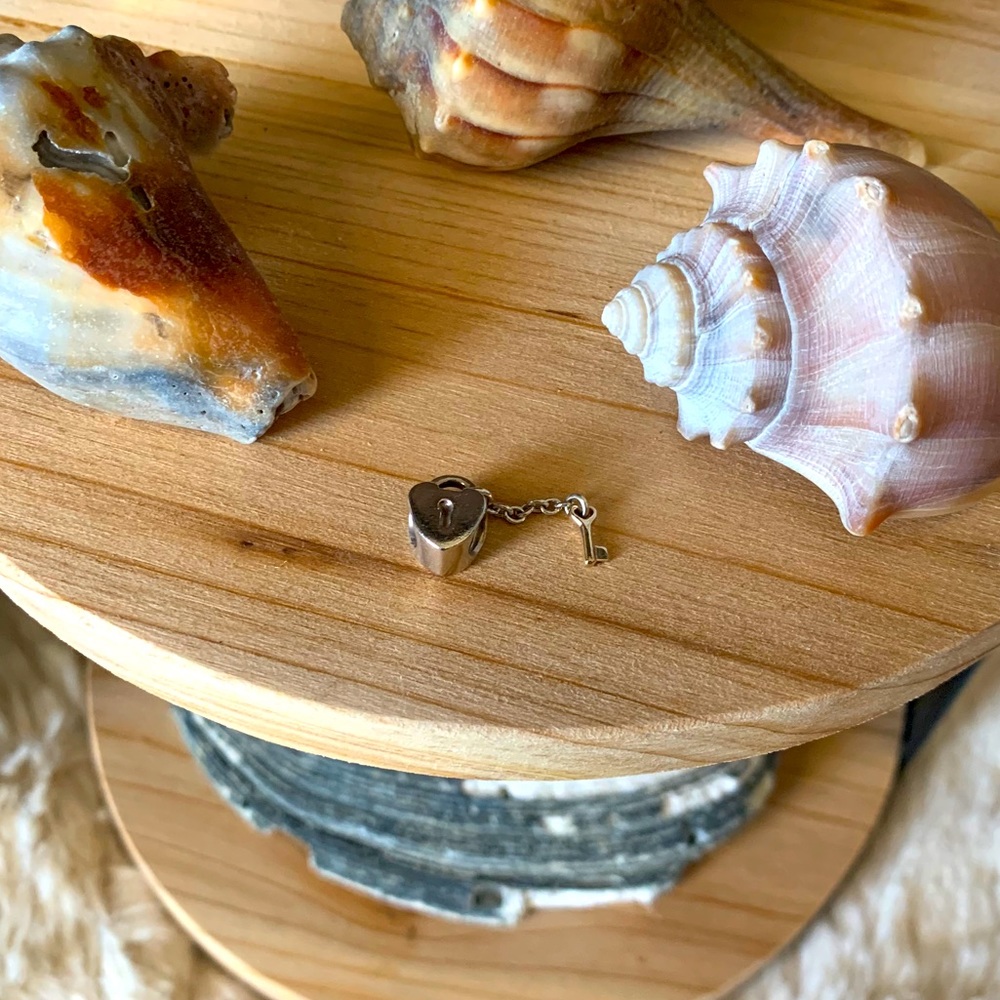 Retired Pandora “Key to my Heart” Charm